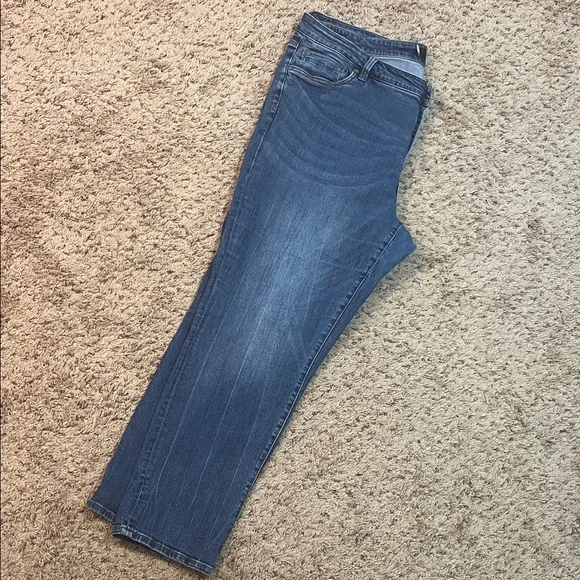 Kut from the Kloth Women's Dark Blue Skinny Ankle Jeans - Picture 4 of 12